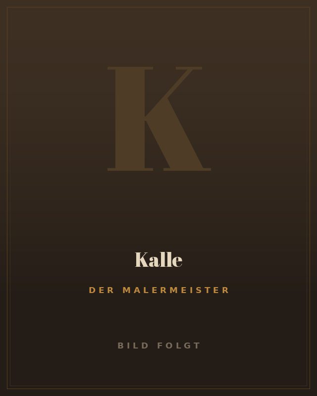 Kalle, Der Malermeister